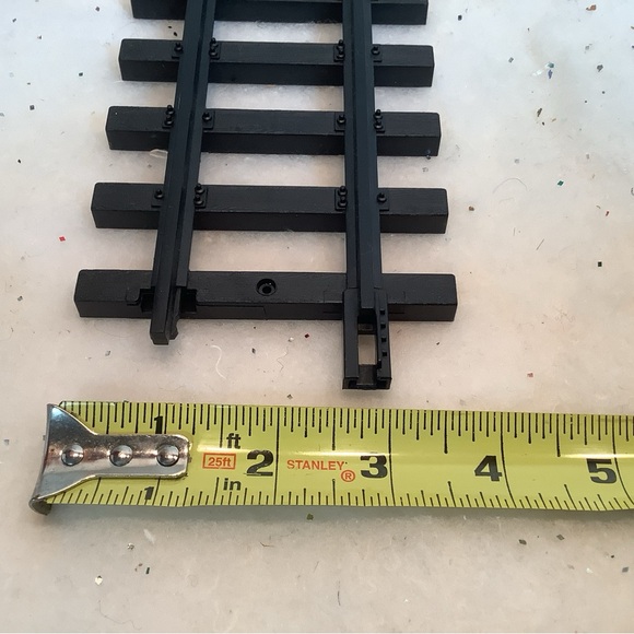 New Bright Santa's Christmas Express Train 1986 Replacement Straight Track Vntg - Picture 5 of 5